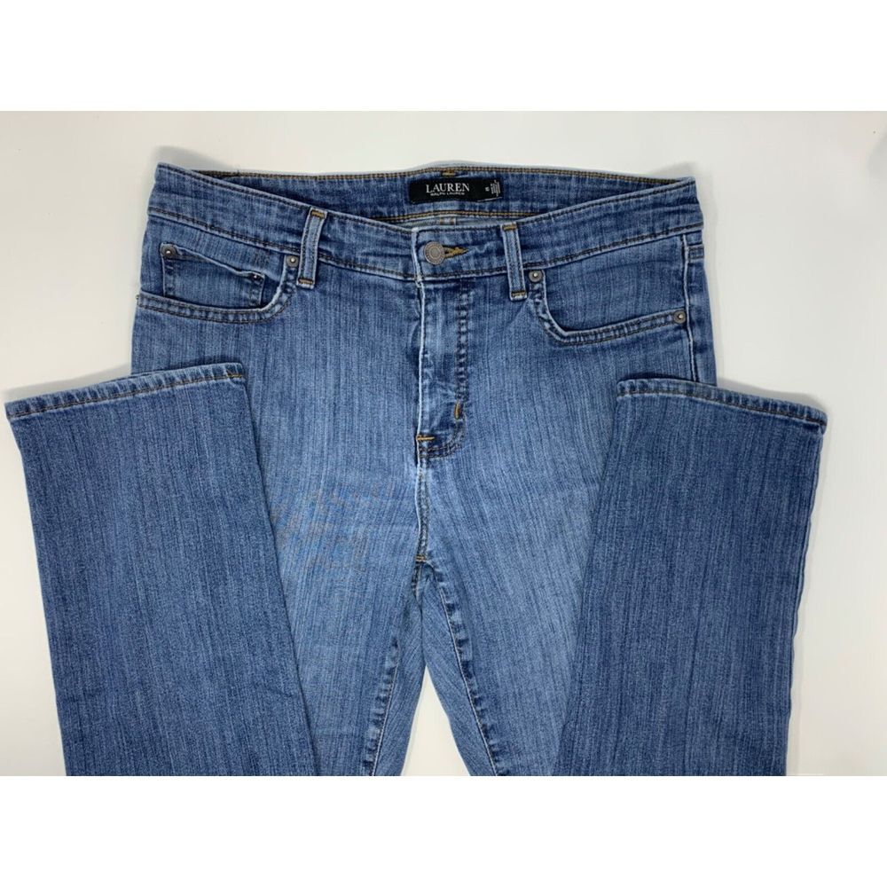 Lauren Ralph Lauren Stretch Women's‎ Blue Jeans Size 10